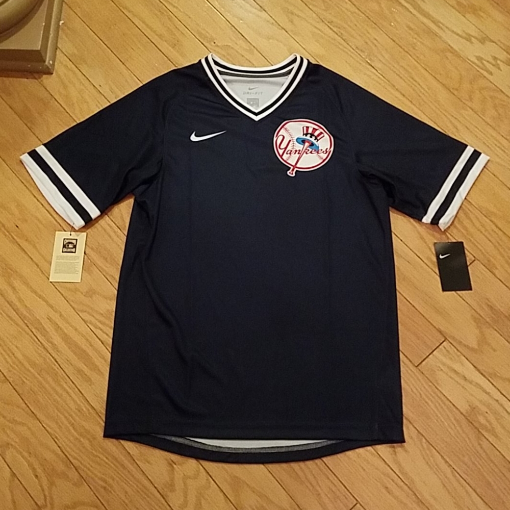 NWT Men's size S Nike NY Yankees jersey tee - Picture 1 of 9